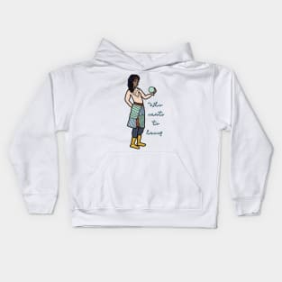 "Who Wants to Know?" Fantasy Fortune-Teller Kids Hoodie